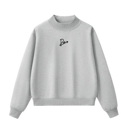 Women's Mock Neck Sweatshirt