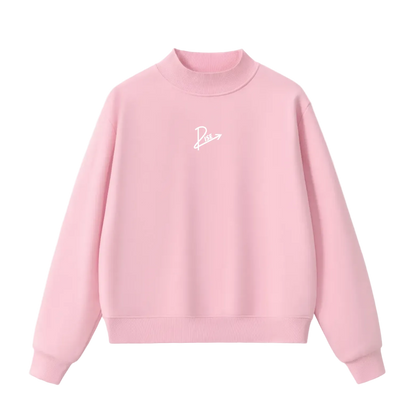 Women's Mock Neck Sweatshirt
