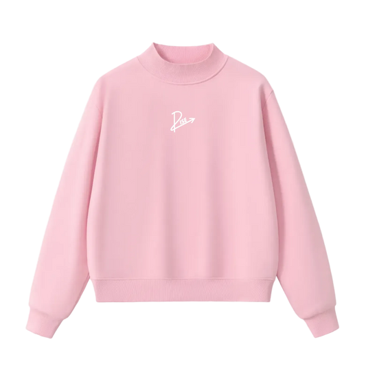 Women's Mock Neck Sweatshirt